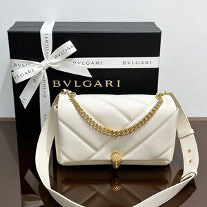 BVLGARI Serpenti Forever Maxi Chain Shoulder Bag